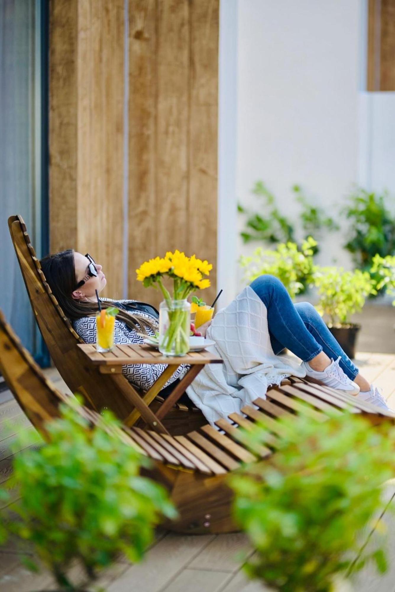 Olivina Park Spa - Domki Z Dostepem Do Krytego Basenu, Saun, Wyzywienia I Atrakcji Dla Dzieci Niechorze Dış mekan fotoğraf