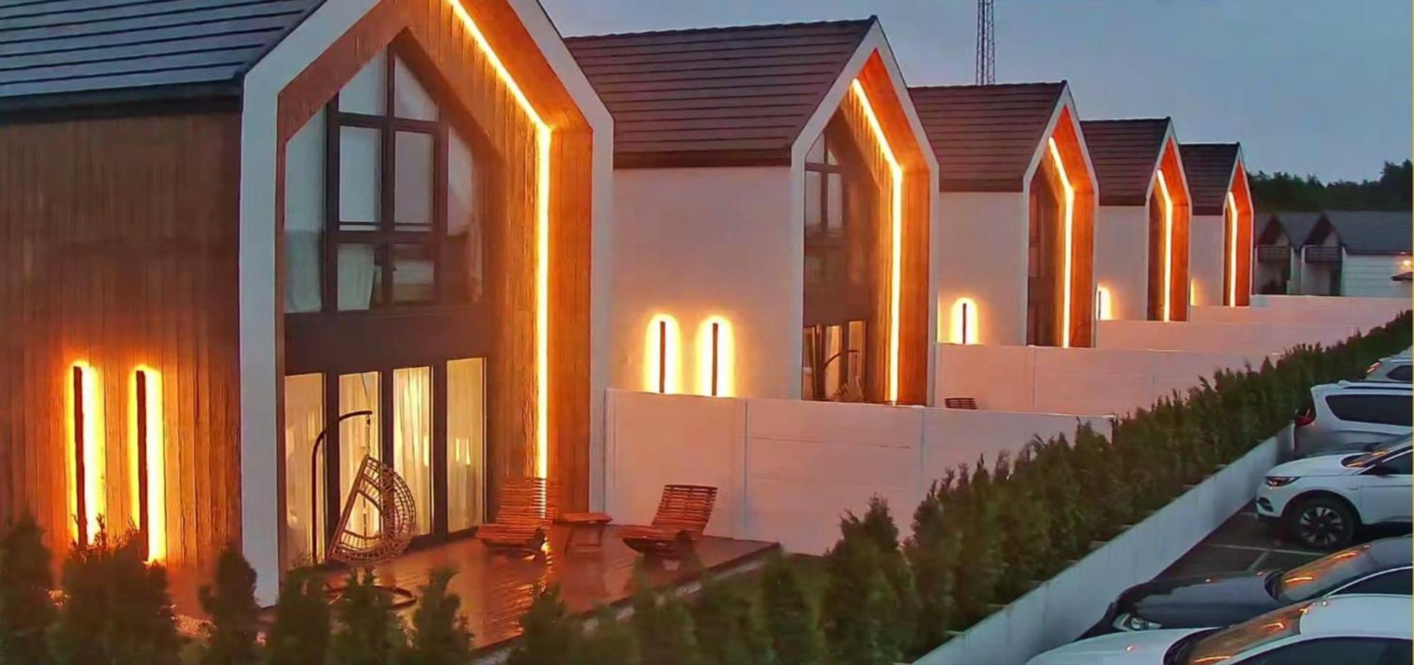 Olivina Park Spa - Domki Z Dostepem Do Krytego Basenu, Saun, Wyzywienia I Atrakcji Dla Dzieci Niechorze Dış mekan fotoğraf