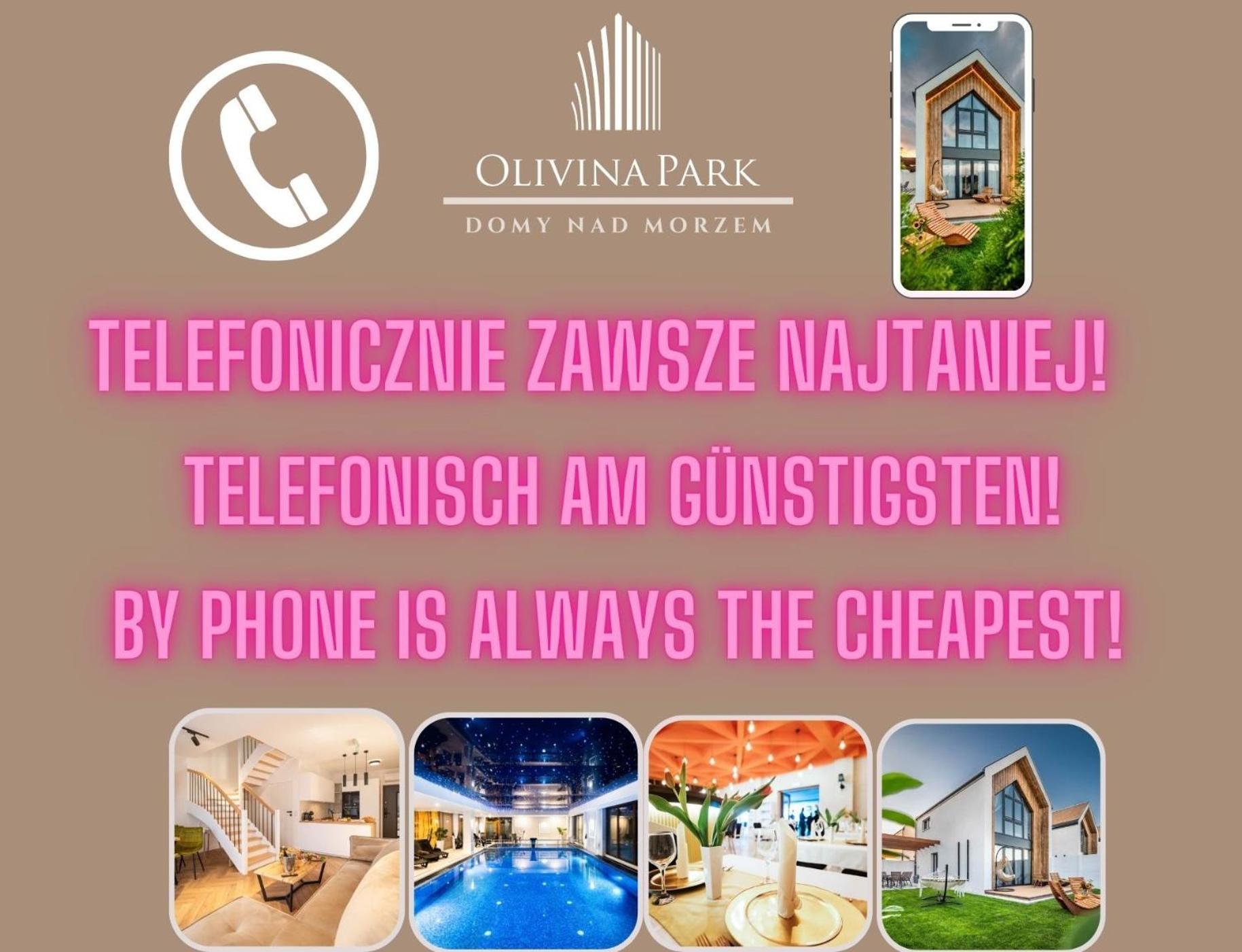 Olivina Park Spa - Domki Z Dostepem Do Krytego Basenu, Saun, Wyzywienia I Atrakcji Dla Dzieci Niechorze Dış mekan fotoğraf